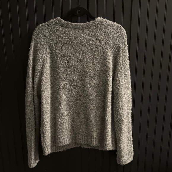 GAP Gray Cozy Cardigan Sweater - Picture 3 of 4